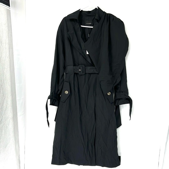 jlux label NWT trench coat women’s small/medium - Picture 2 of 12